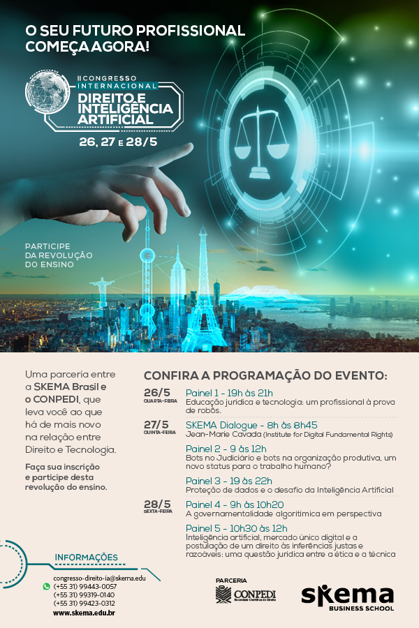 II Congresso Internacional Direito e Inteligência Artificial